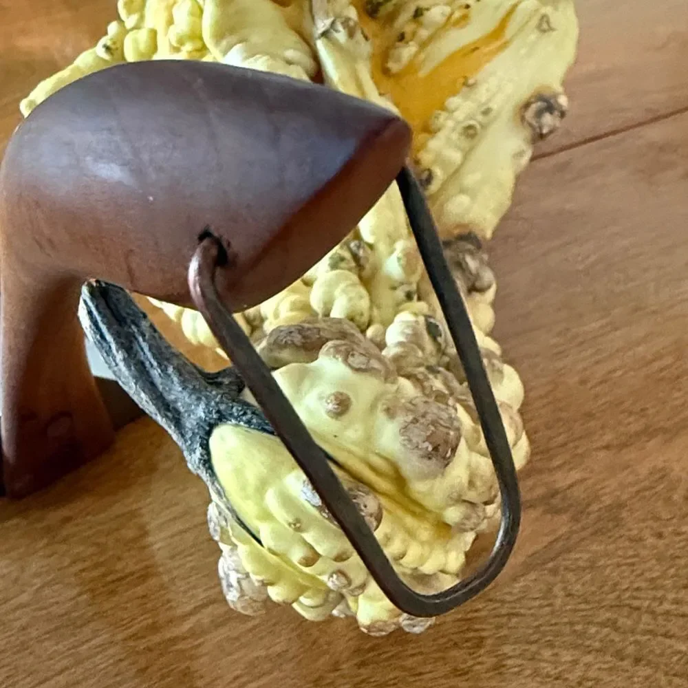 Handmade Madrona Wood Pie Server
